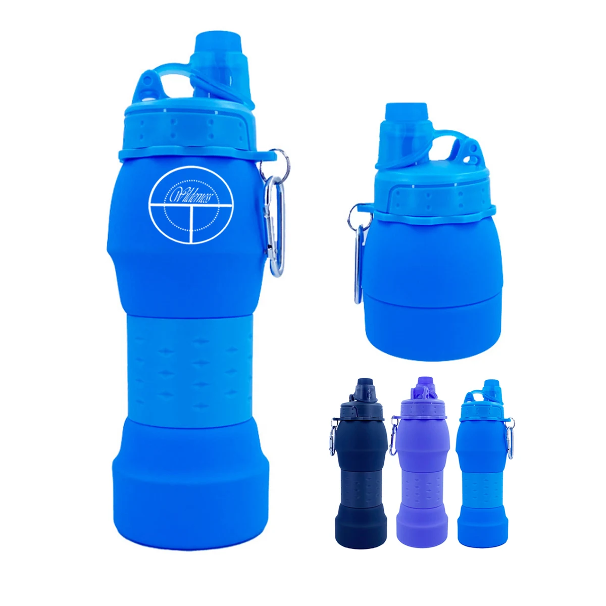 Portable Silicone Collapsible Water Cup 1