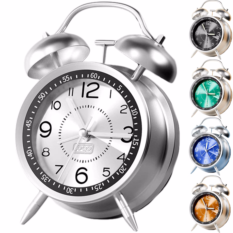 Metal Mechanical Bell Alarm Clock