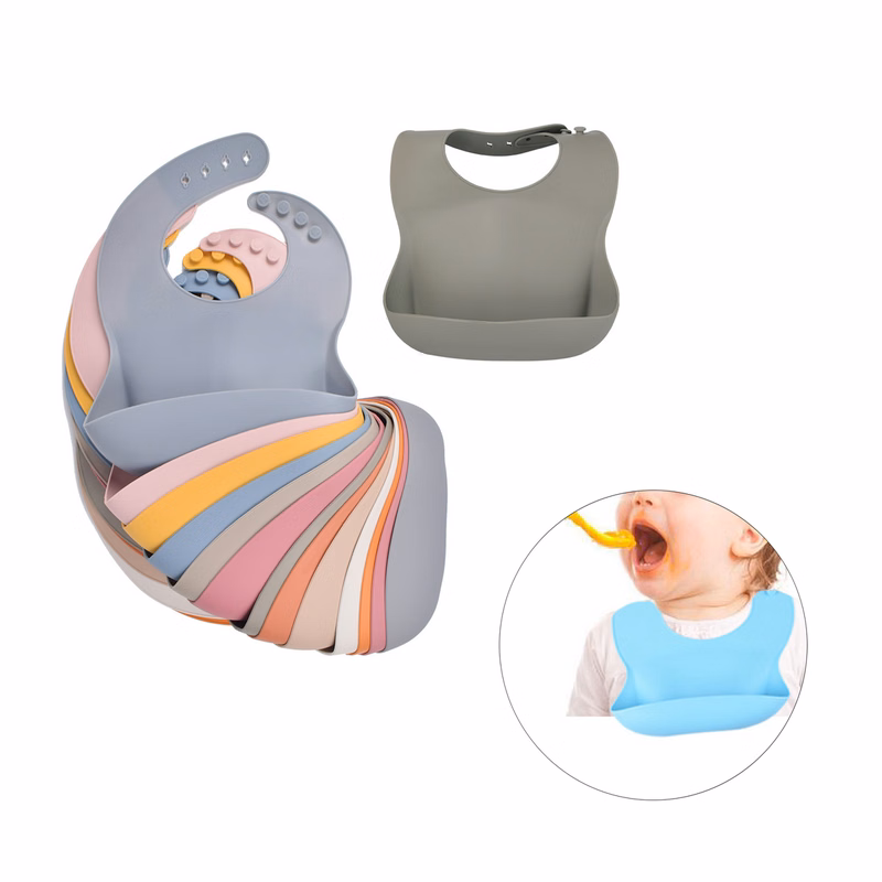 Children's Silicone Integrated Bib