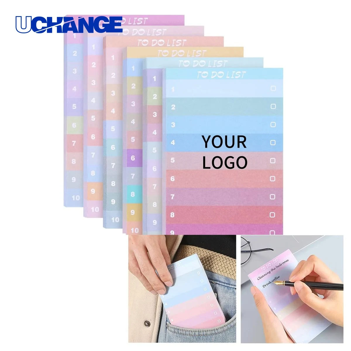 Colorful Reminder Note Pads Desk Notepad 1