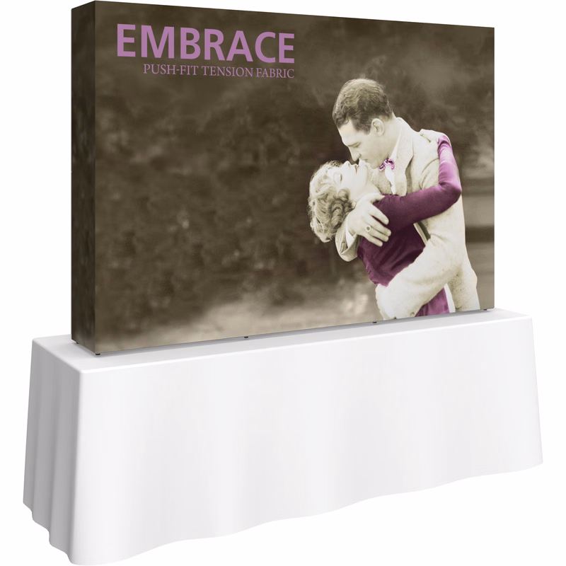 Embrace 8ft Tabletop W/Full Fitted Graphic