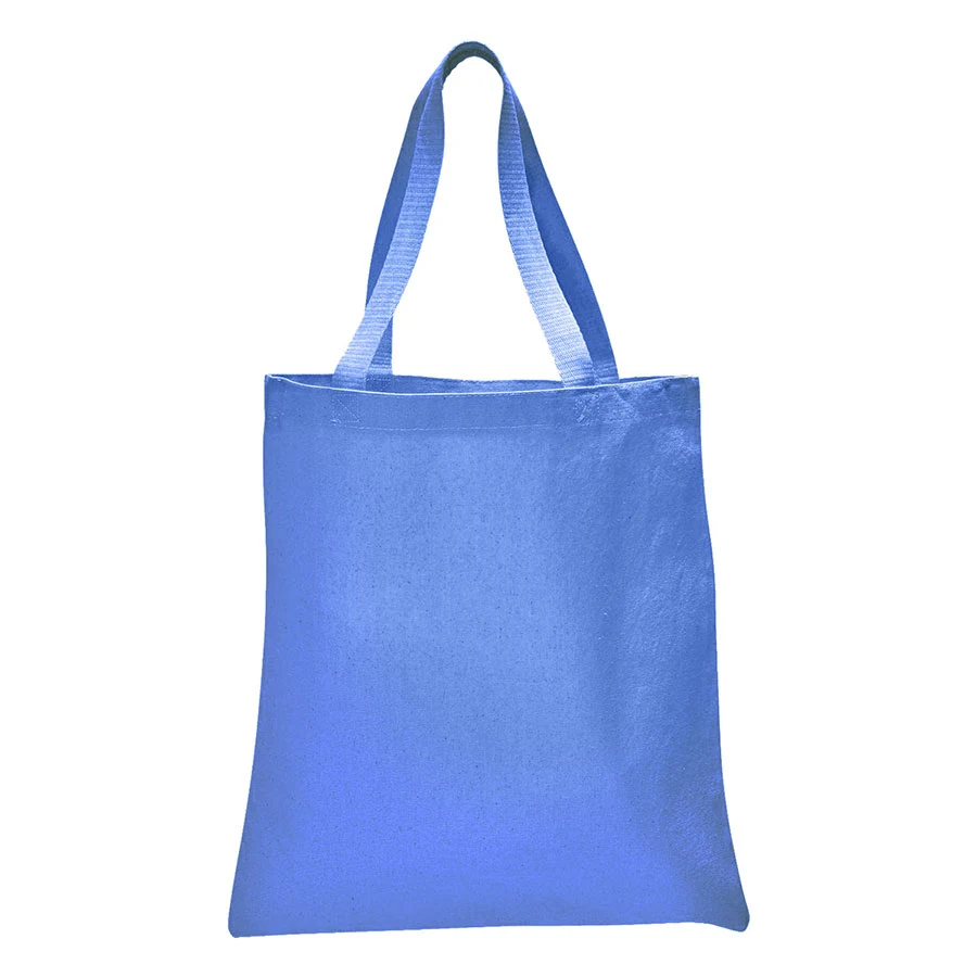 Value 6 oz Cotton Canvas Tote Bag - 15"W x16"H x 3"D x 1