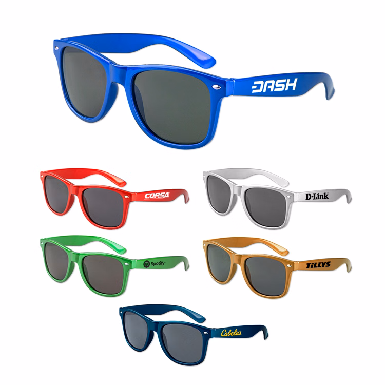 Iconic Metallic Colored Sunglasses