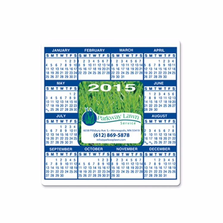 Calendar Square Magnet - Full Color