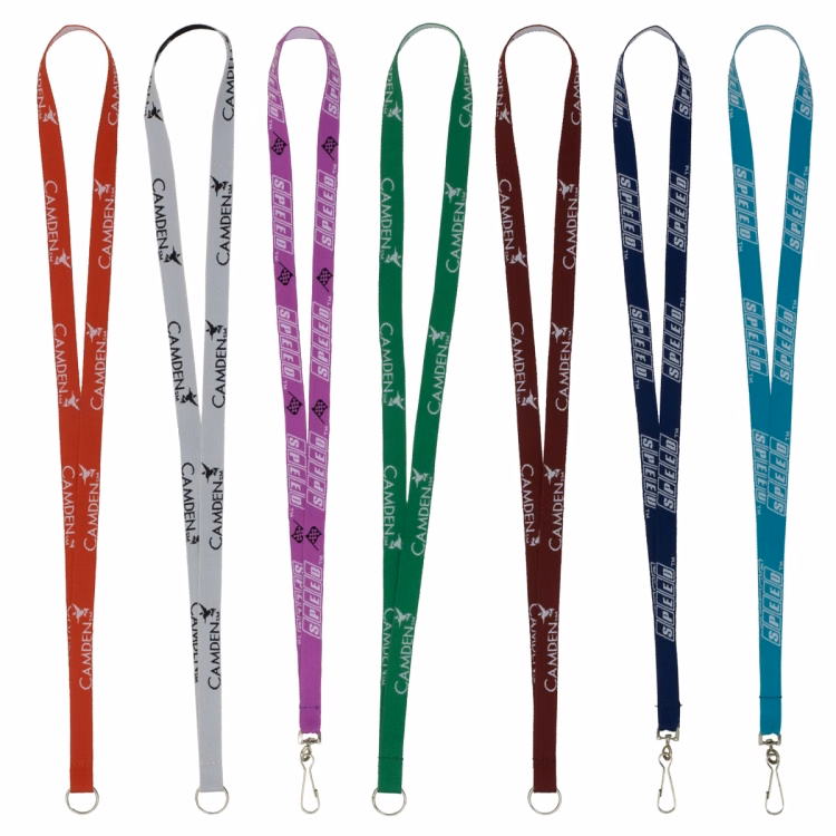"EASTMAN" 1/2" Super Fine Detail Woven-In Lanyard (Overseas Production 8-10 Weeks)