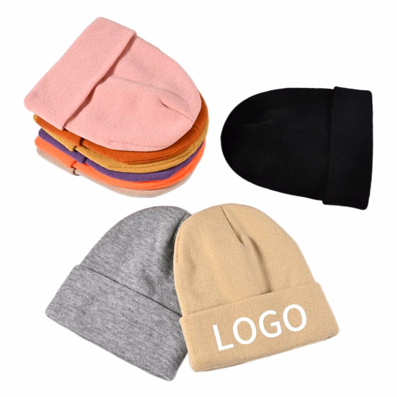 Winter Pill-Resistant Knitted Beanie