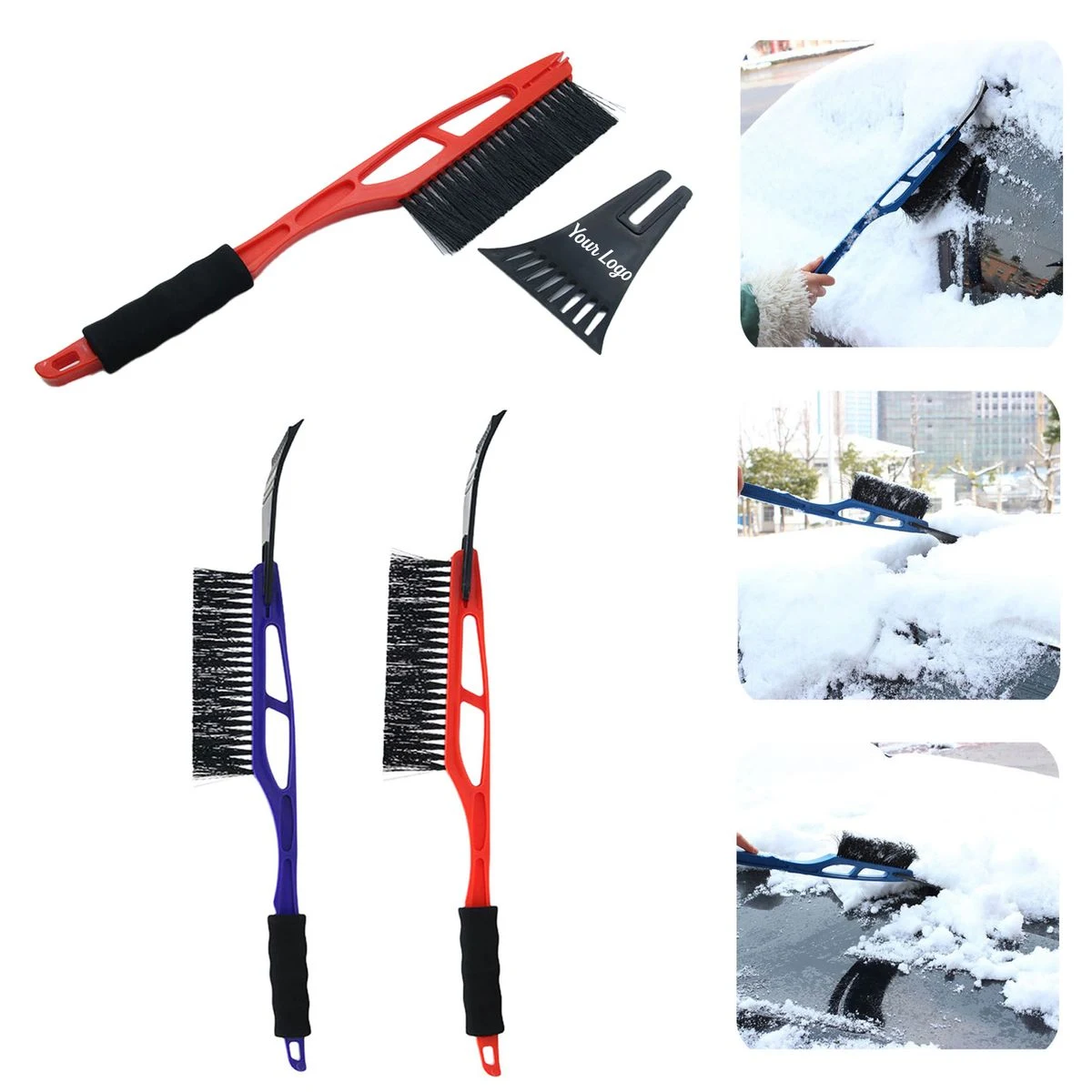 Car Snow Removal Brush Ice Scraper 1