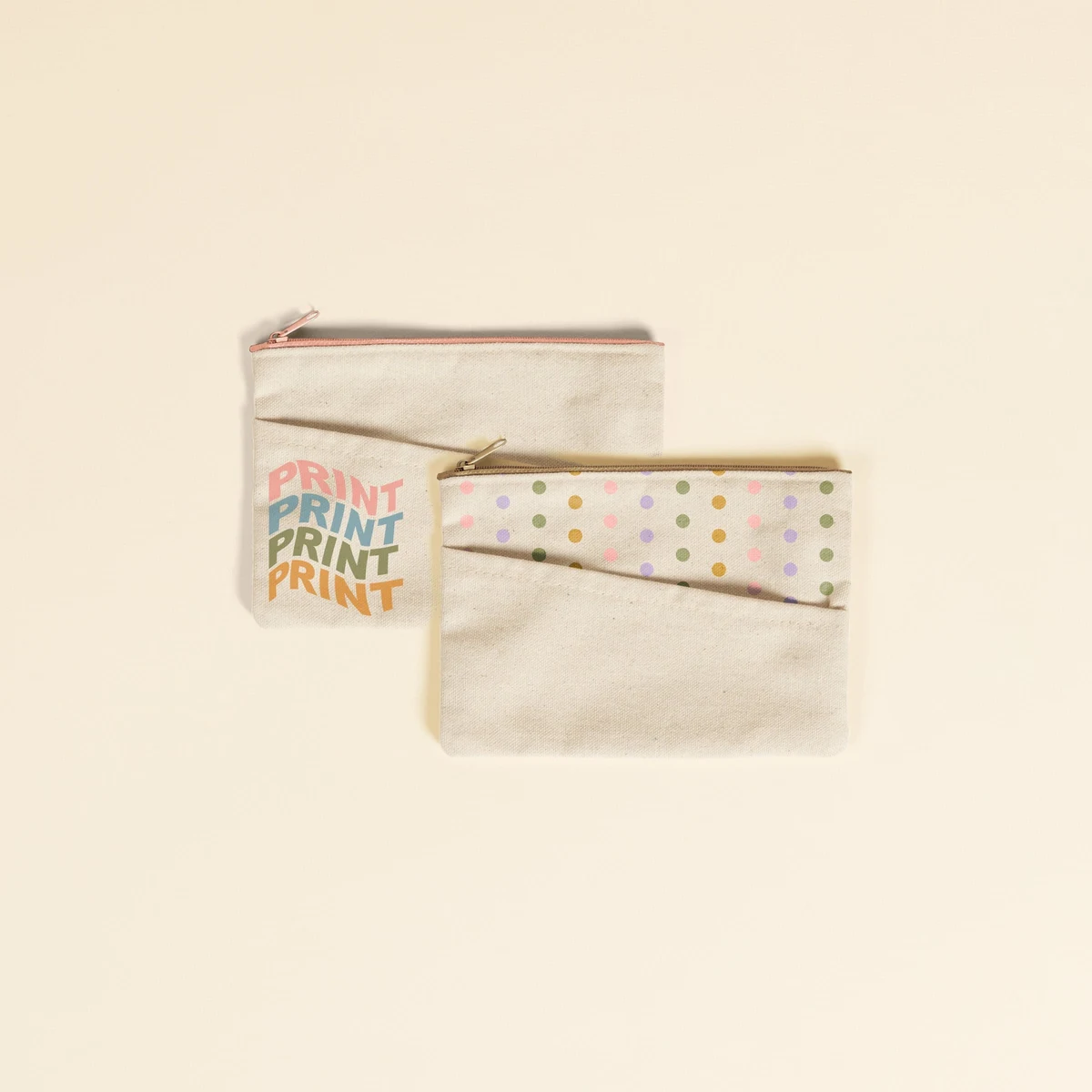 POPTART PEEK-A-BOO - NATURAL CANVAS 1