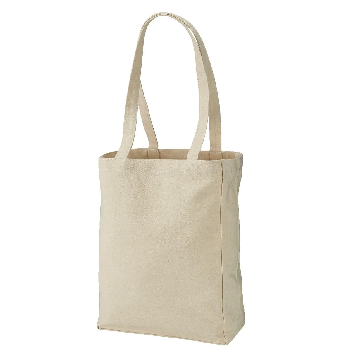 12 oz Cotton Canvas Everyday Tote Bag, custom tote bag with logo imprint 1