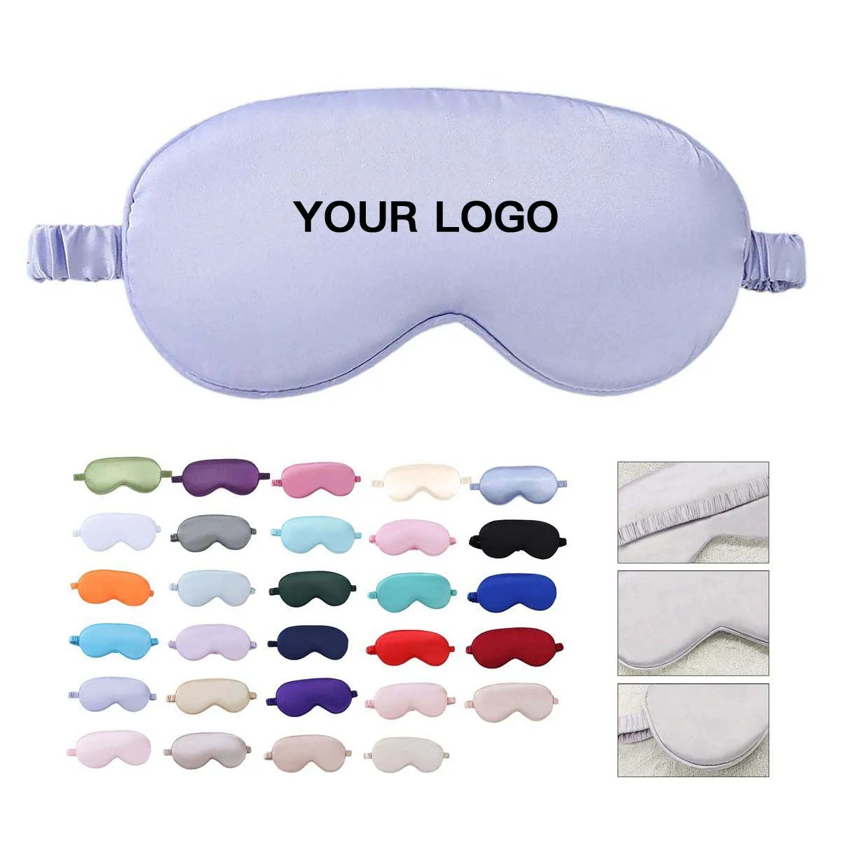 Silk Eye Mask Comfortable for Sleep and Travel 1
