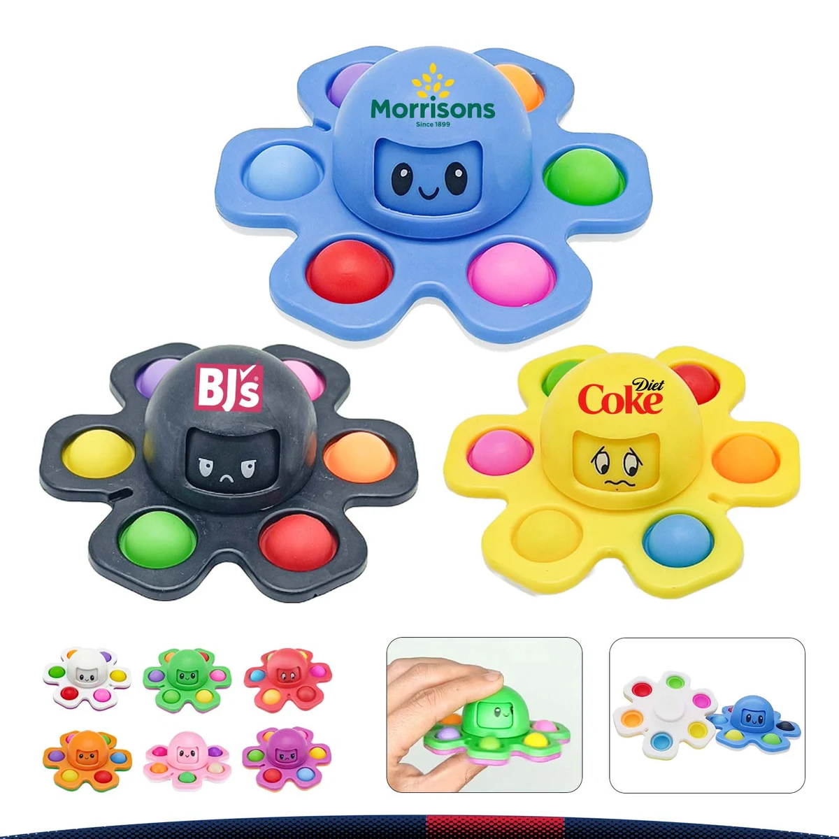Mehai Push Bubble Fidget Spinner 1