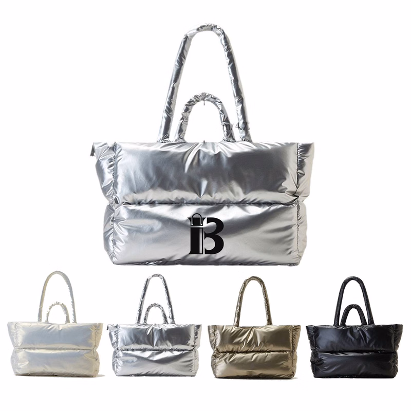 Stylish and Simple Quilted Tote Bag for Winter Wear