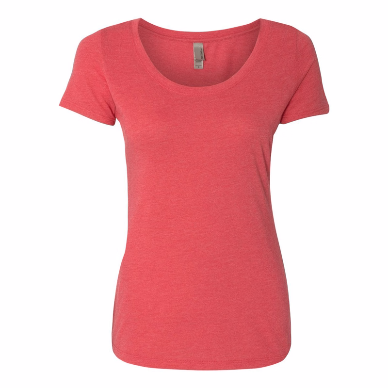 Women's Triblend Scoop Neck Tee - 6730