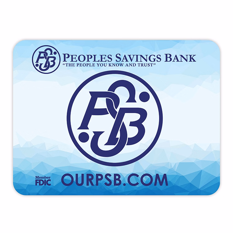 Mouse Carpet Antimicrobial Fabric Mouse Pad (6"x8"x1/8")