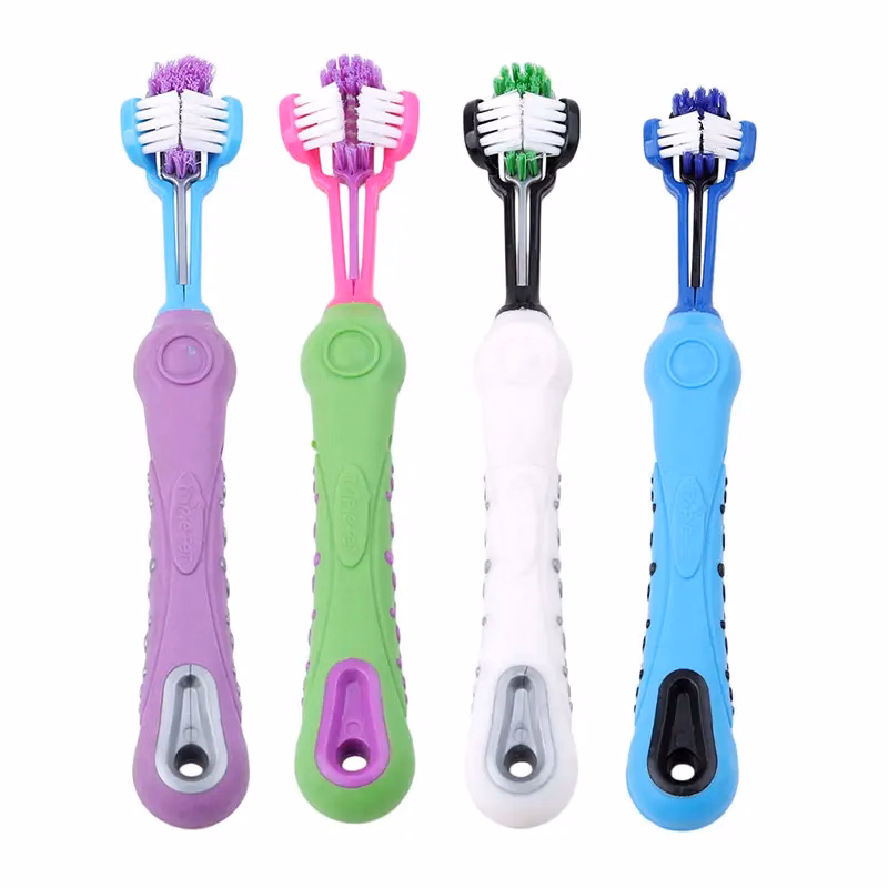 Triple Head Dog Toothbrush Kit