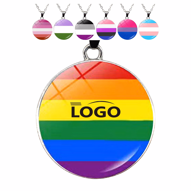 Rainbow Gay Pride Necklace MOQ20