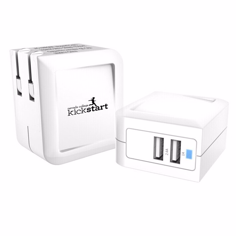 UL Listed AC Adapter 3.4A Dual Port