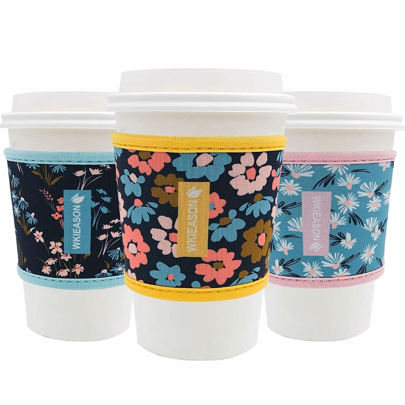 Neoprene coffee sleeves
