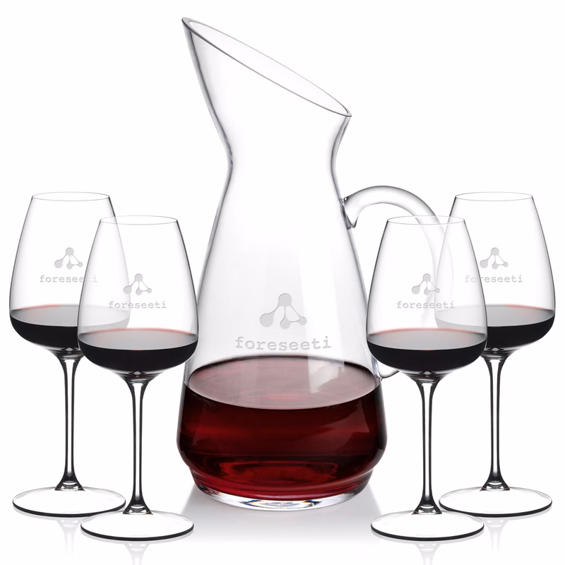 Taroni Carafe & RIEDEL Trauben Wine