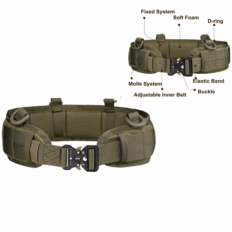 Tactical Outdoor Molle Battle Belt