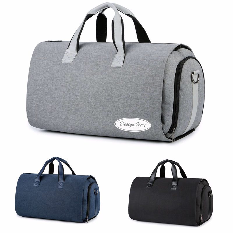 Multifunctional waterproof wet and dry separation shoulder travel bag