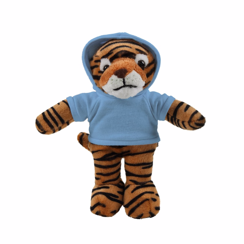 soft plush Tiger with hoodie
