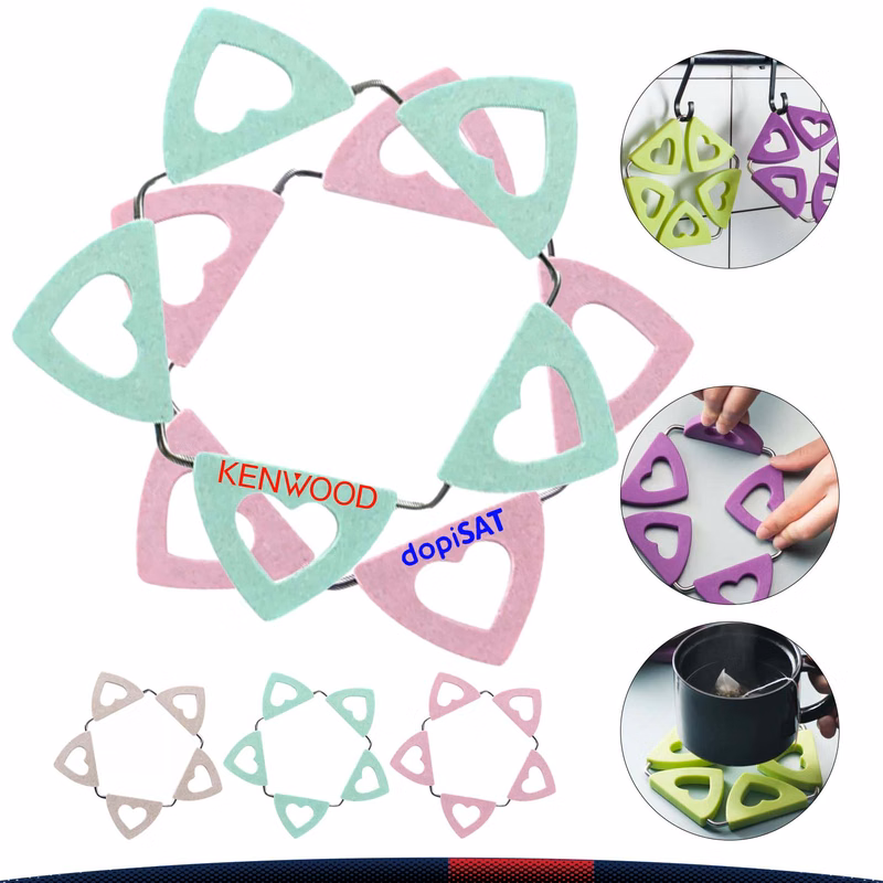 Wheat Straw Folding Pot Mat