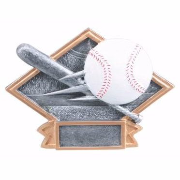 Baseball Large Diamond Plate Award