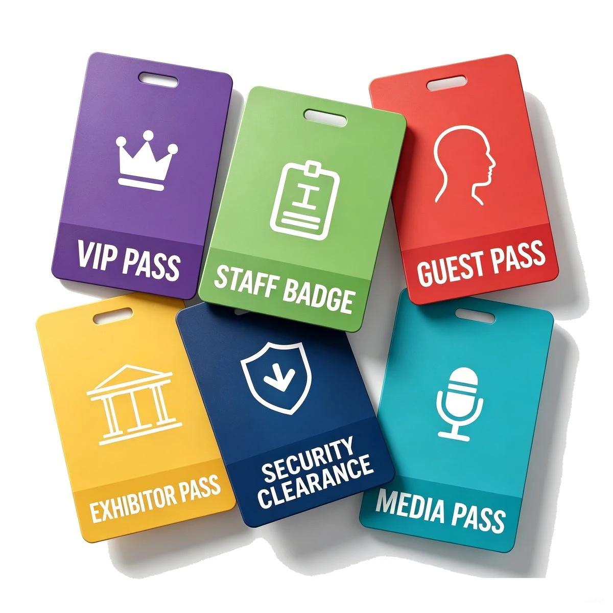 Custom PVC Name Badge for Conferences and Events 1