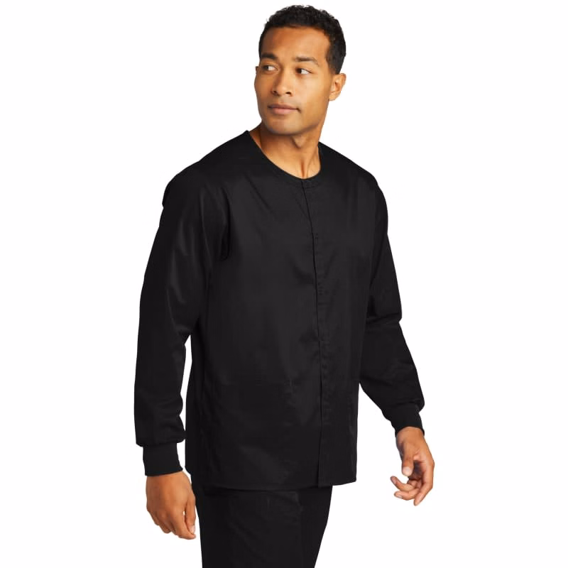 WonderWink Unisex WorkFlex Snap-Front Scrub Jacket