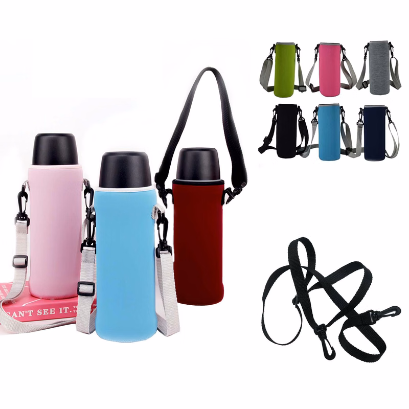 Neoprene Shoulder Water Bottle Sleeve