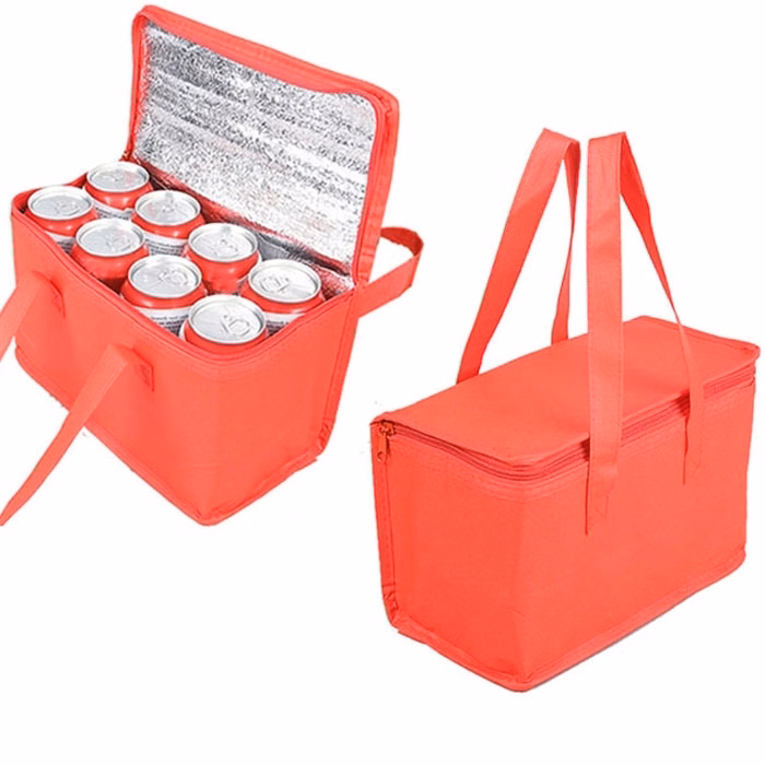 Insulated Organizer Nonwoven Cooler Bag - 8 Pack