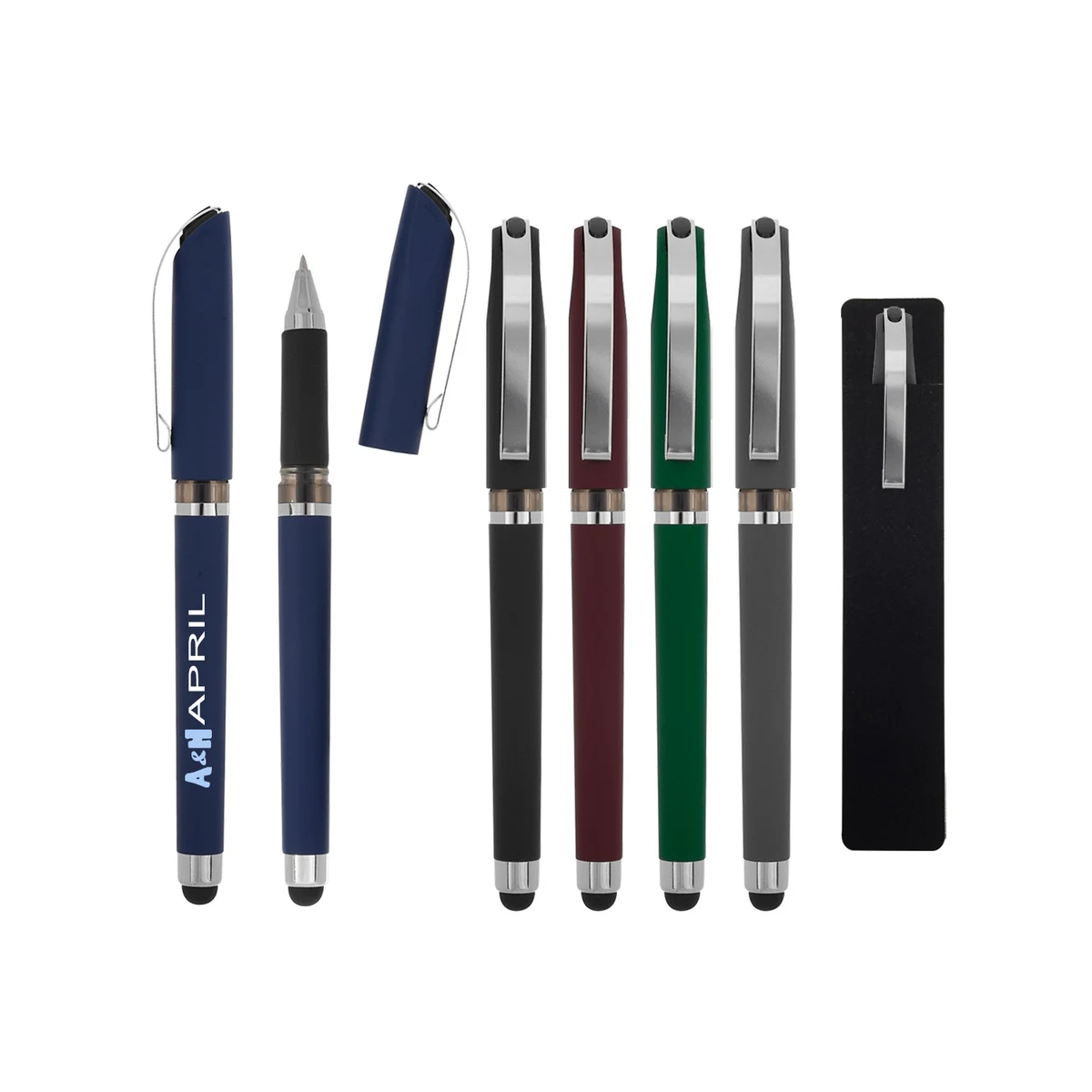 Rubberized Aluminum Pen 1