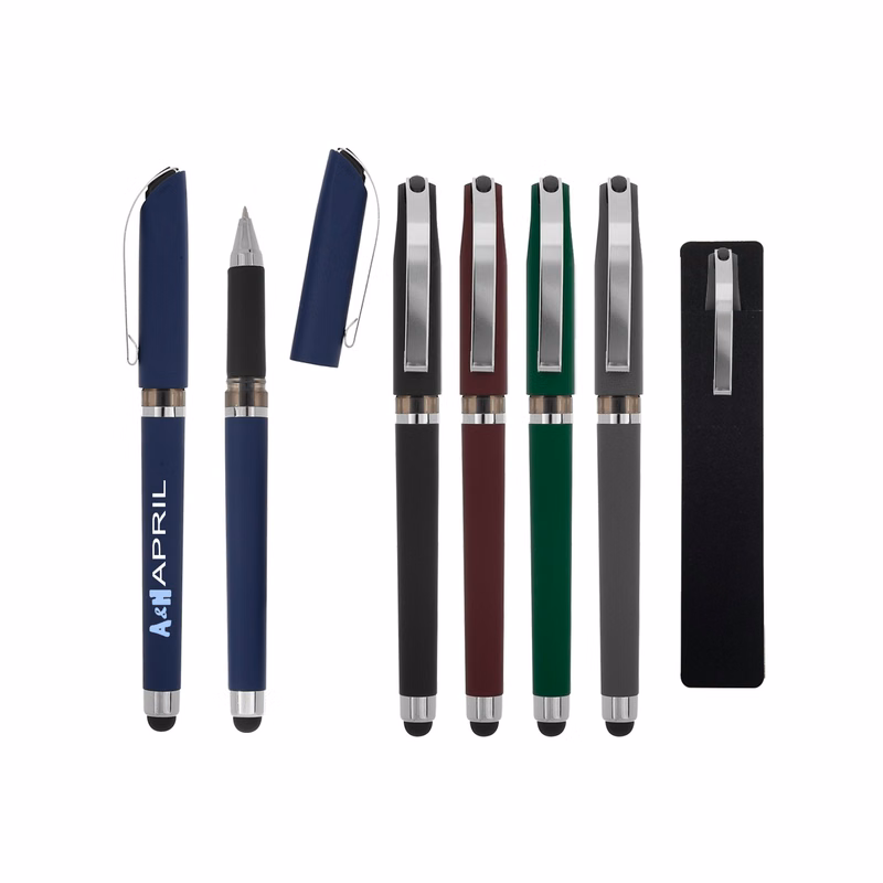 Rubberized Aluminum Pen