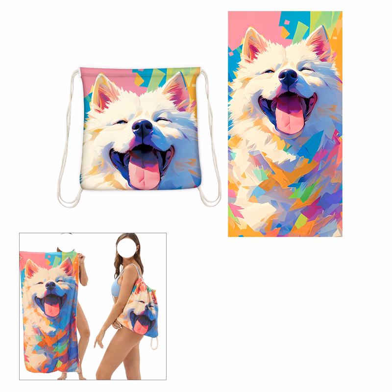 Foldable Bag Beach Towel
