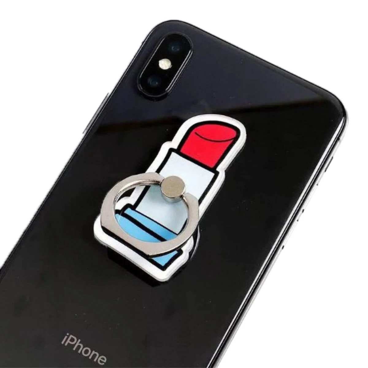 Custom Shaped Cell Phone Ring stand grip holder 1