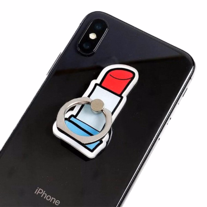 Custom Shaped Cell Phone Ring stand grip holder