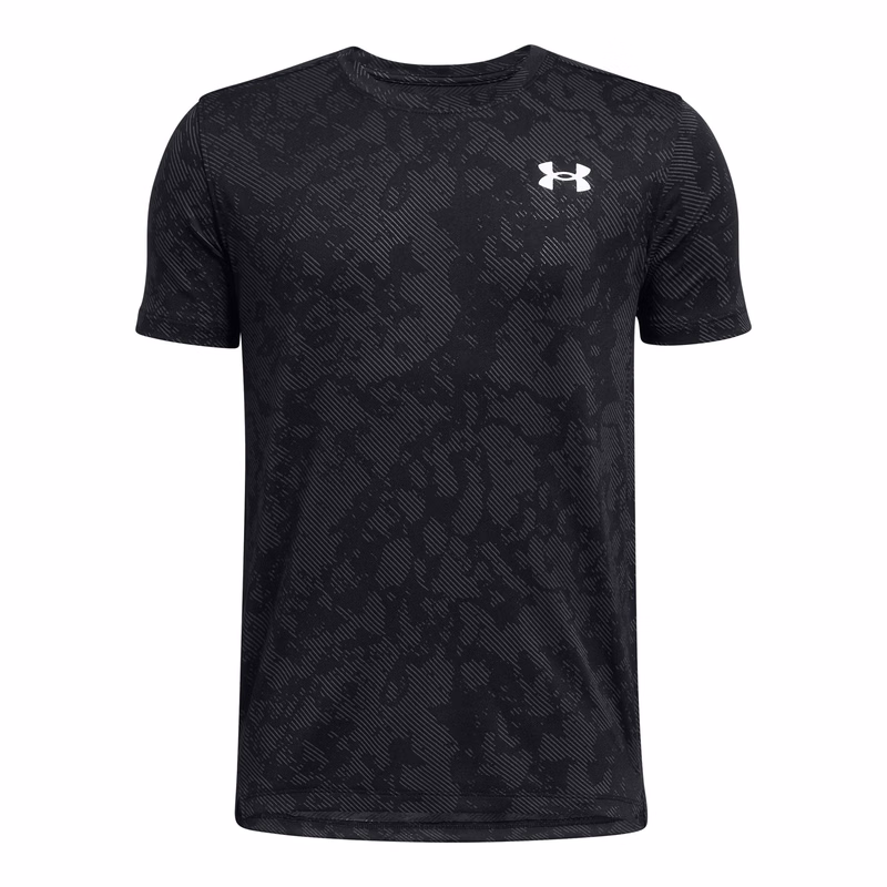 UA Tech Vent Geode Boys' Short Sleeve