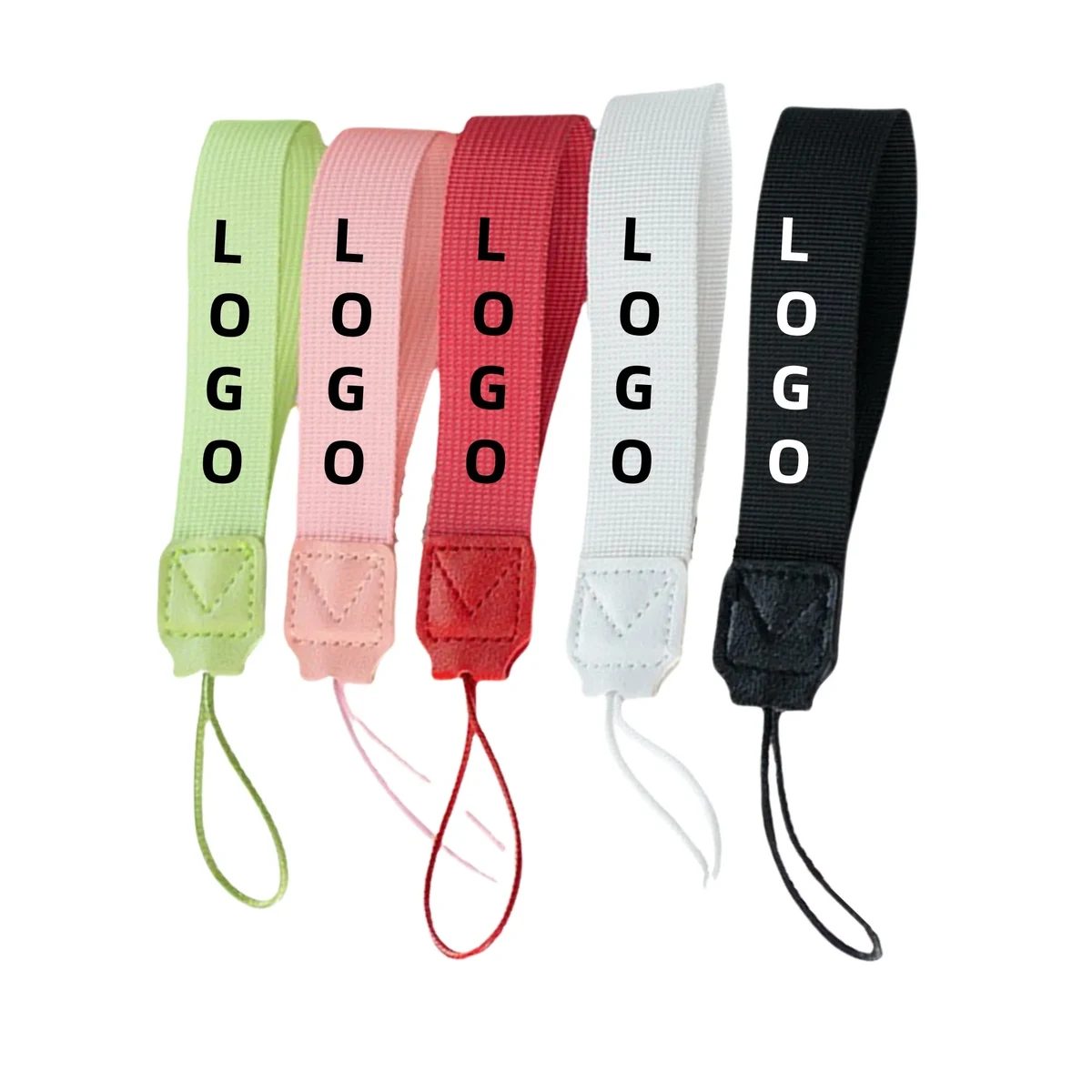 Polyester Wrist Lanyard Key Chain Woven Tag 1