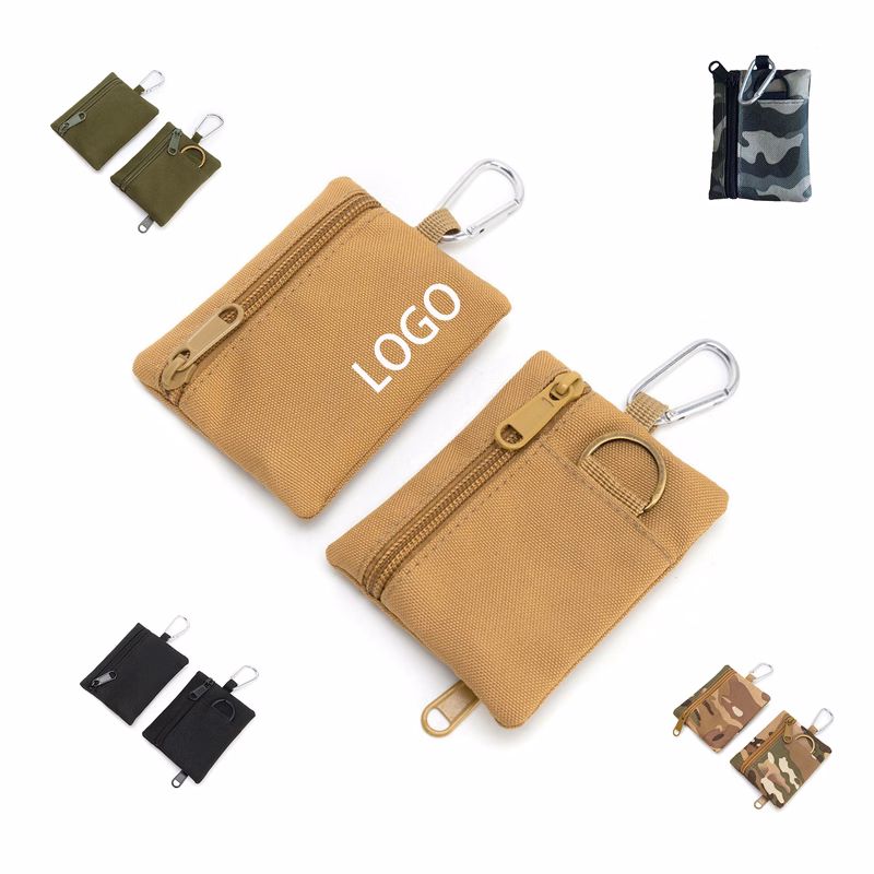 Coin Purse with Carabiner