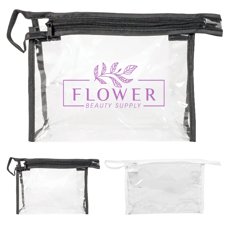 Poipu Clear Toiletry Bag 1