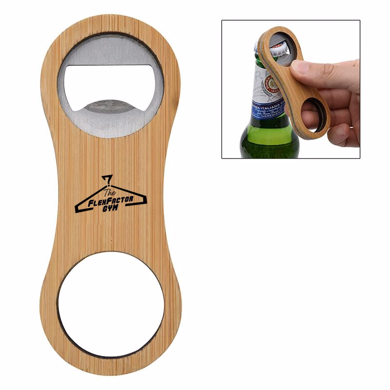 Branded Bamboo Bar Key