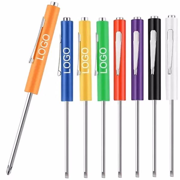 Reversible Pocket Screwdriver with Magnet