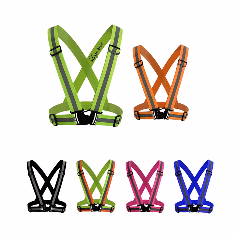 Adjustable Reflective Vest Suspenders