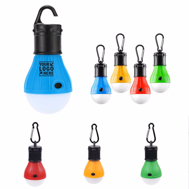 3 Lighting Modes LED Hiking Lantern Hanging Tent Light Bulbs Camping Accessories with Clip Hook