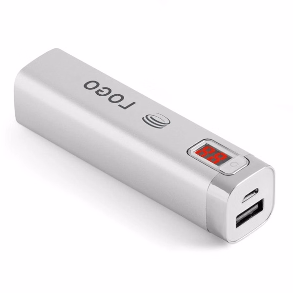 Digital Display Power Bank with 3 in 1 Charging Cable