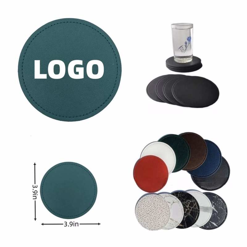 PU Leather Coasters