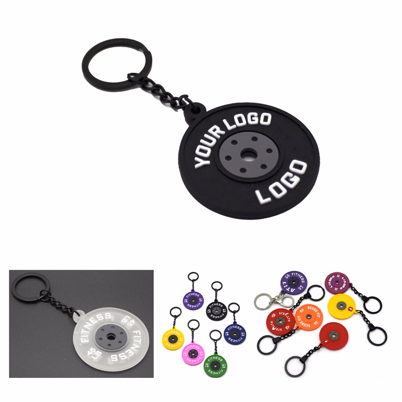 Custom Rubber Keychain