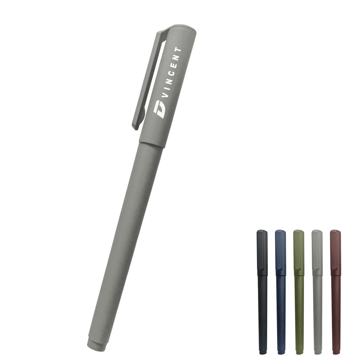 Rubberized Aluminum Pen 1