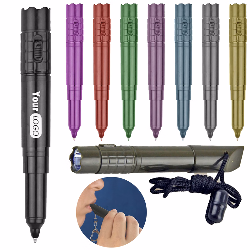 Abs Three In One Whistle Field Ballpoint Pen